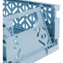 Petite Caisse en Plastique Pliable 0,7 litre - Bleu