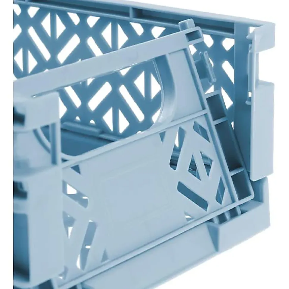Petite Caisse en Plastique Pliable 0,7 litre - Bleu