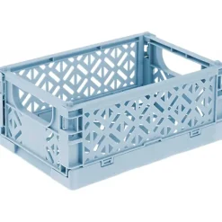 Petite Caisse en Plastique Pliable 0,7 litre - Bleu