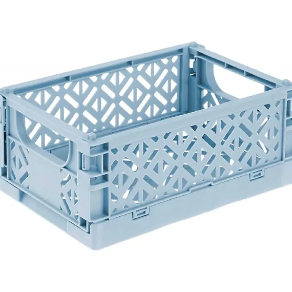 Petite Caisse en Plastique Pliable 0,7 litre - Bleu