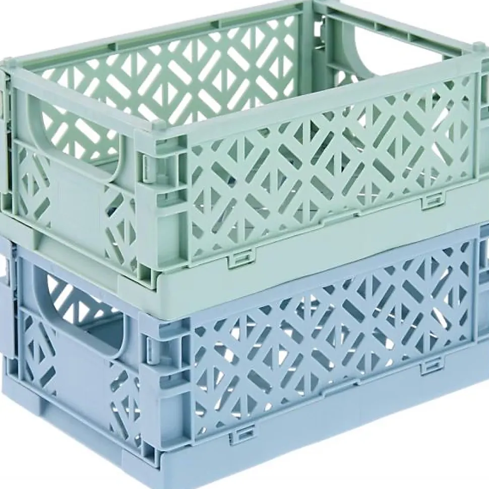 Petite Caisse en Plastique Pliable 0,7 litre - Bleu