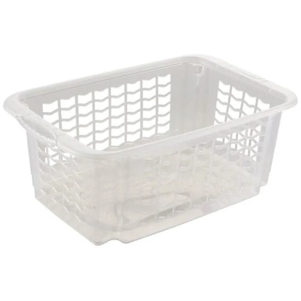 Petite Corbeille de rangement transparente M