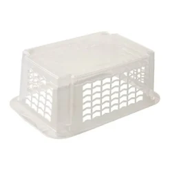 Petite Corbeille de rangement transparente M
