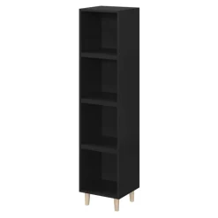 Pied en métal et bois GoodHome Atomia hauteur 11 cm vendu par 2