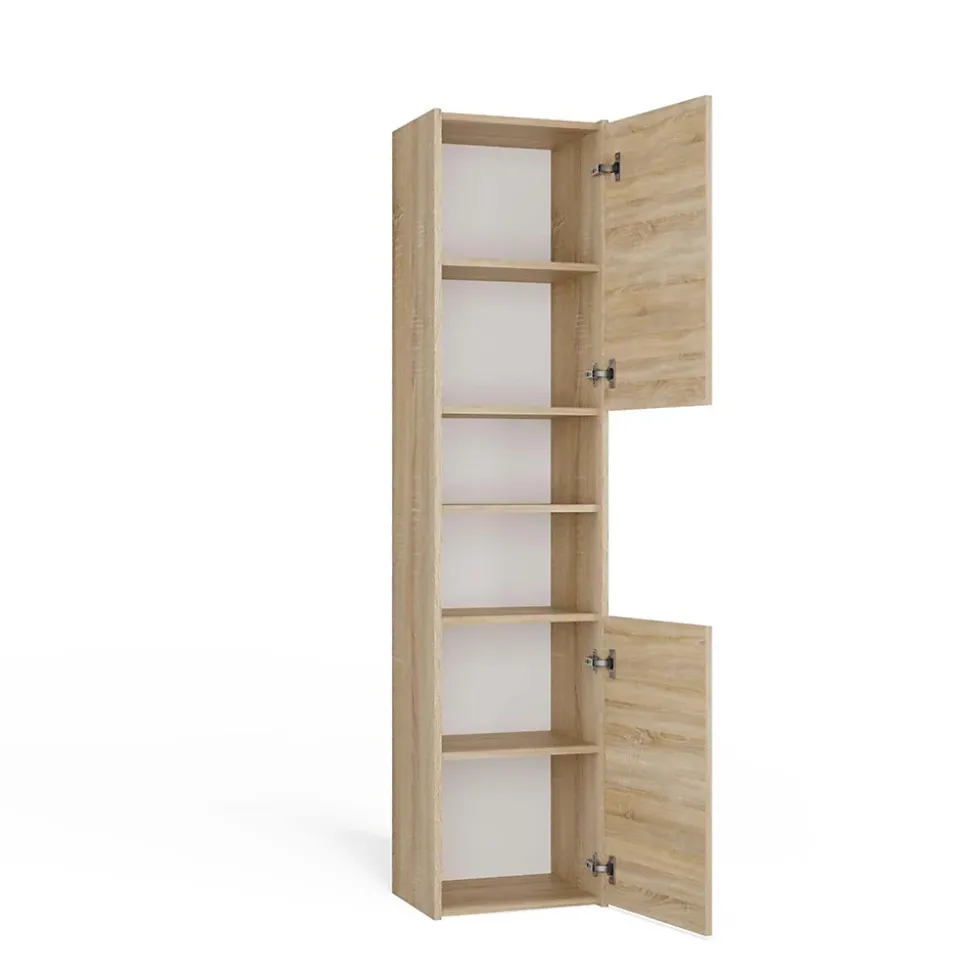PISA - Armoire colonne de salle de bains - Dimensions 170x40x30cm