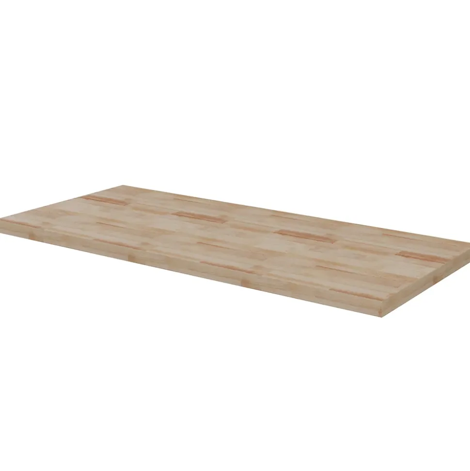 Plan de toilette GoodHome Hartland L. 100 cm chêne