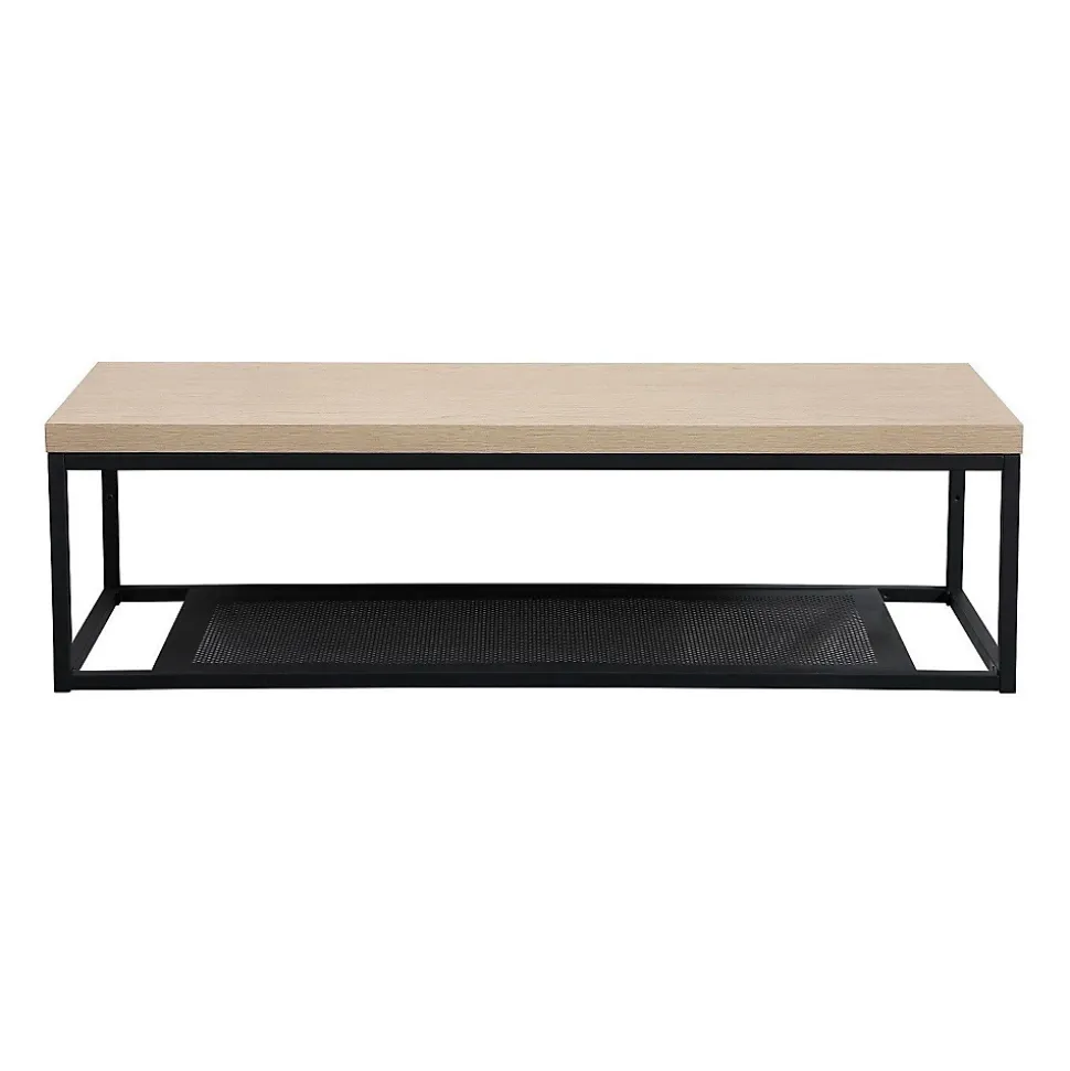 Plan de toilette suspendu WILL -Ep. 3,8cm L120cm + structure métal