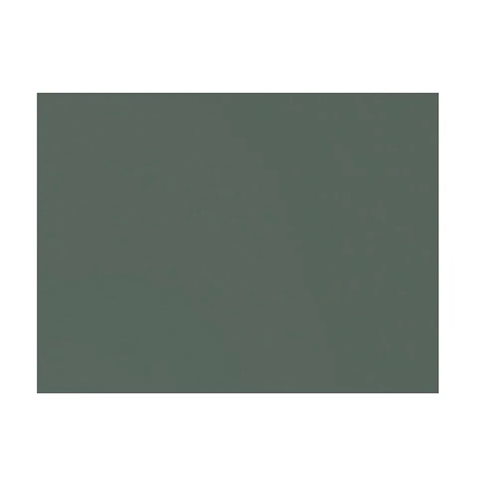 Plan de toilette vert mat L.60,4 x l.45,2 x ép.2,8 cm, GoodHome Perma