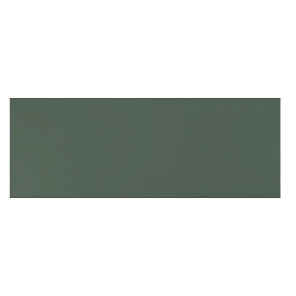 Plan de toilette vert mat L.120,4 x l.45,2 x ép.2,8 cm, GoodHome Perma