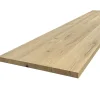 Plan de travail Chêne massif pleines lames 2400 x 800 x 40 mm