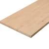 Plan de travail hêtre massif lamellé collé abouté 2500 x 650 x 26 mm