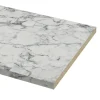 Plan de travail stratifié aspect quartzite GoodHome Berberis L.300 x Ép.3,8 cm