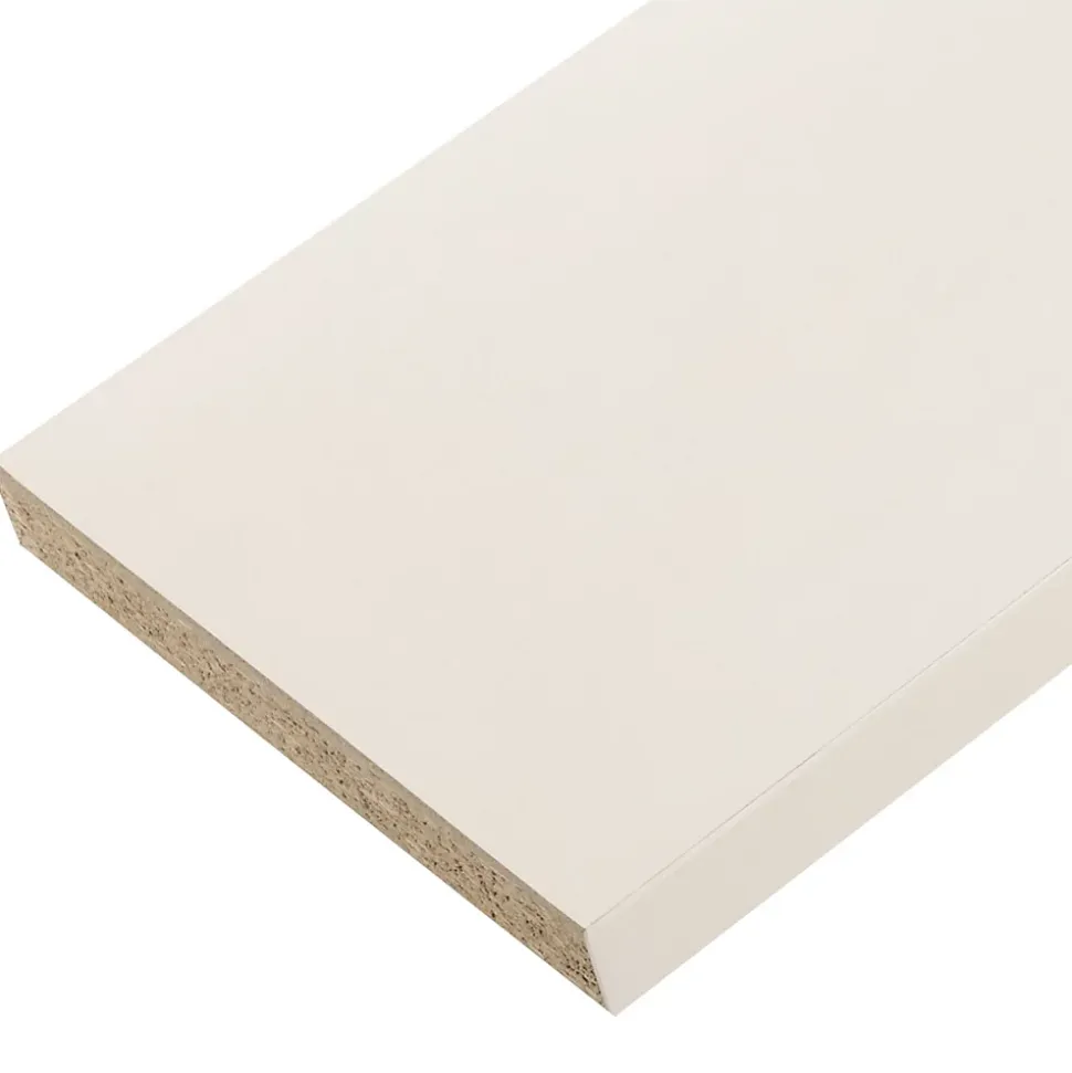 Plan de travail stratifié Blanc 1800 x 600 EP 28 mm
