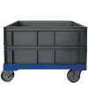 Plateau 4 roues pivotantes - Charge max 150kg - PD150