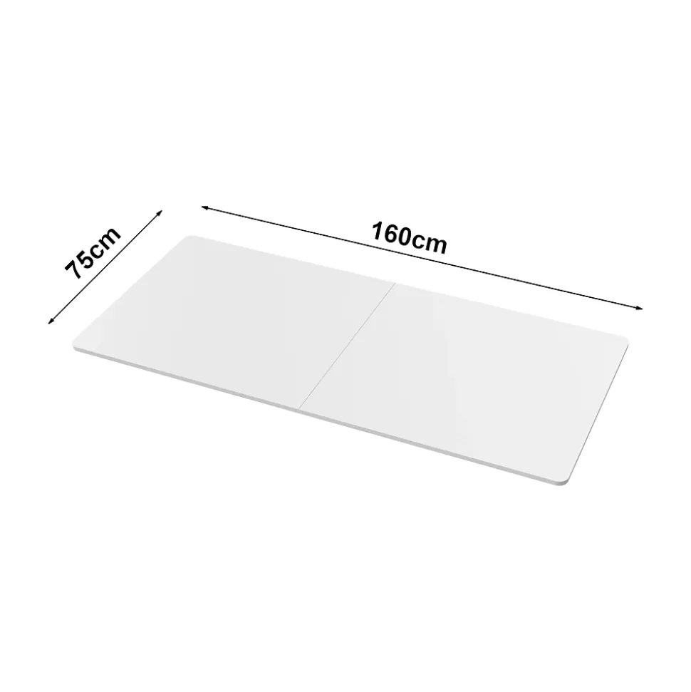 Plateau de table Kirkkonummi 160 x 75 cm blanc pro.tec