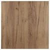 Plateau laminé chêne craft 90 x 90 cm pour bureau, table, table basse
