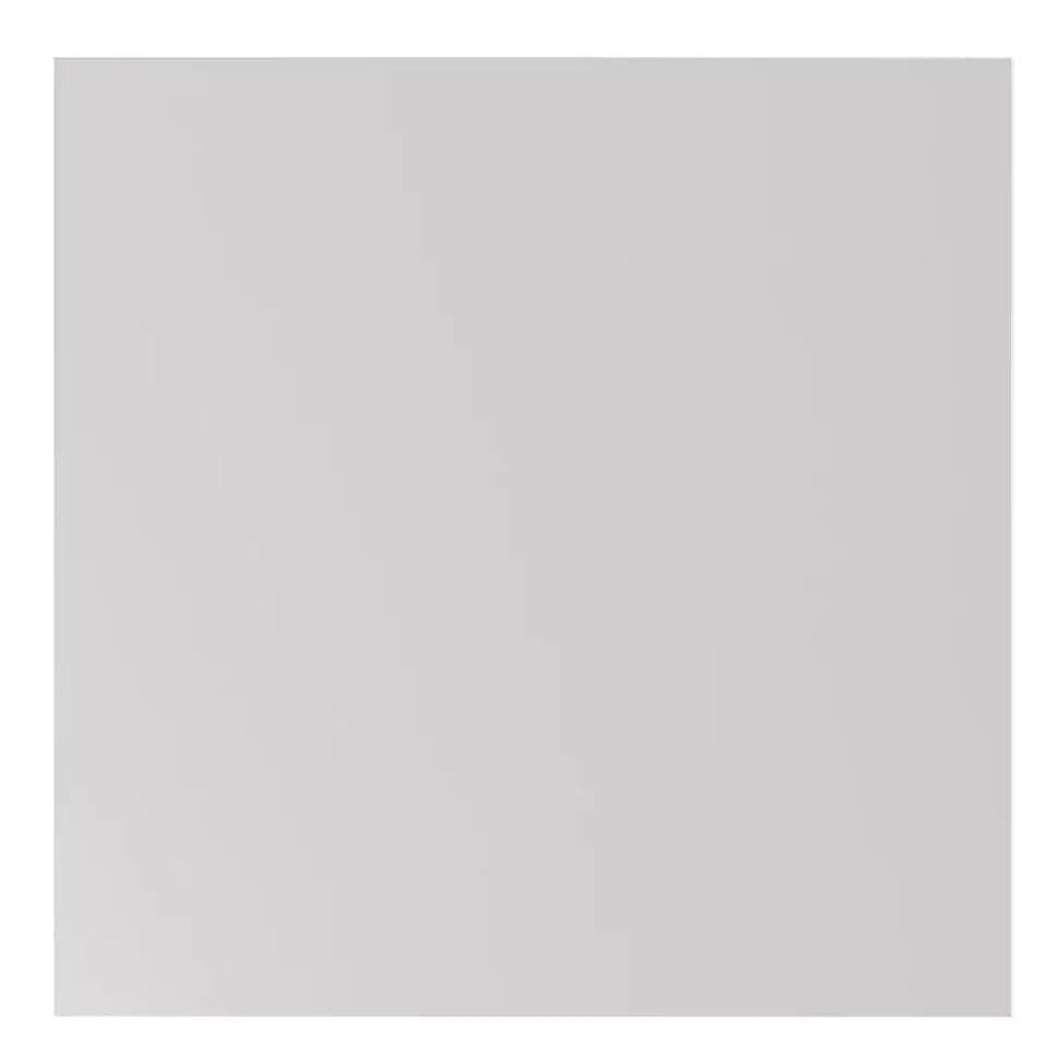 Plateau laminé gris 90 x 90 cm pour bureau, table, table basse
