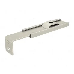 Platine d'angle à visser en extrémité pour porte SAF - MANTION - 11036L-1