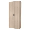 Poignée acier gris mat edge Atomia L. 16,5 cm GoodHome vendue par 2