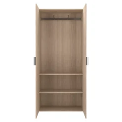 Poignée acier gris mat edge Atomia L. 16,5 cm GoodHome vendue par 2