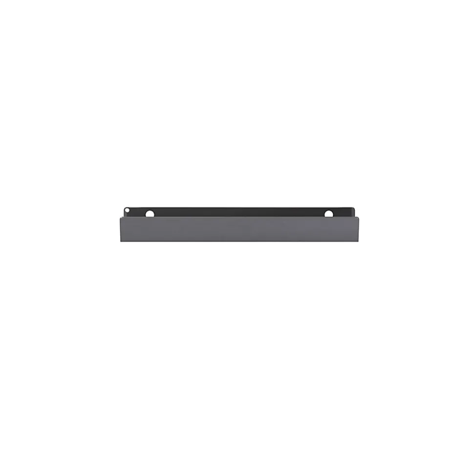 Poignée acier gris mat edge Atomia L. 16,5 cm GoodHome vendue par 2