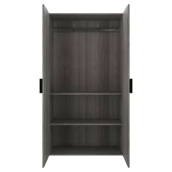 Poignée acier noir mat edge Atomia L. 16,5 cm GoodHome vendue par 2