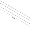 Poignée blanche GoodHome Atomia H. 2,8 x L. 29,3 x P. 1,9 cm vendue par 2