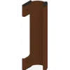 Poignée de tirage extérieur laqué brun RAL1247 - LA CROISEE DS - DS7247-097