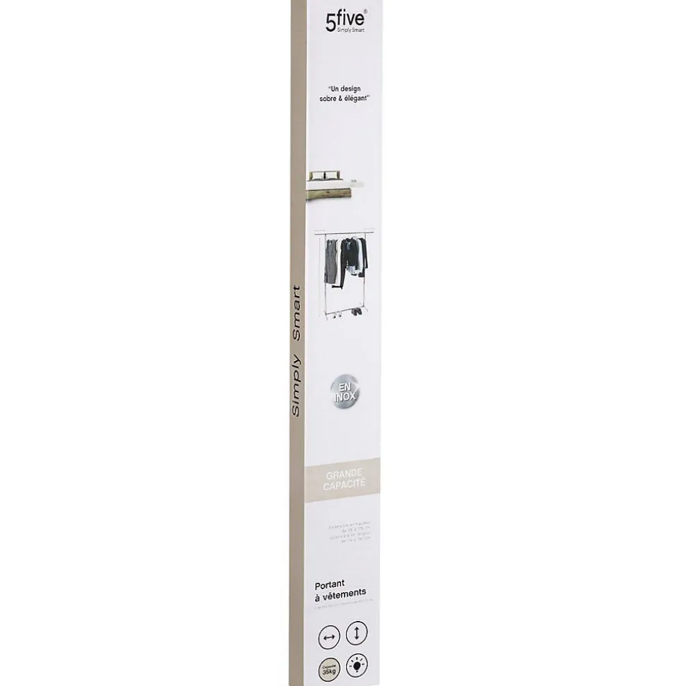 Portant à vêtements Inox Achille - 5Five