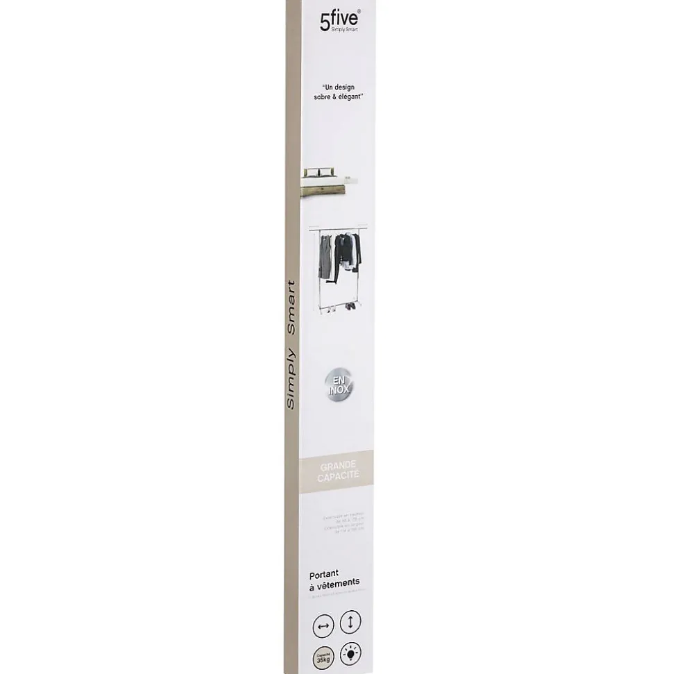 Portant à vêtements Inox Achille - 5Five