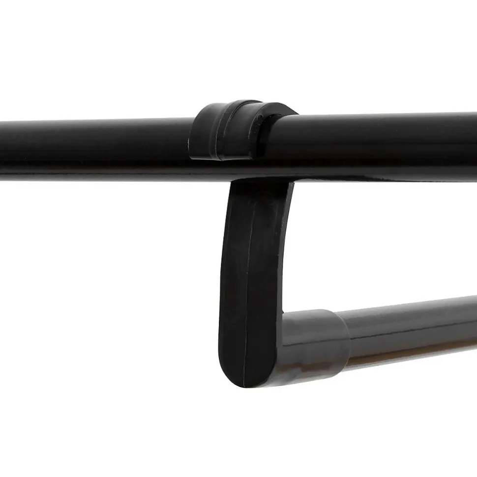 Portant à vêtements Intissa 4 niveaux en métal noir H160cm - Noir- 5five