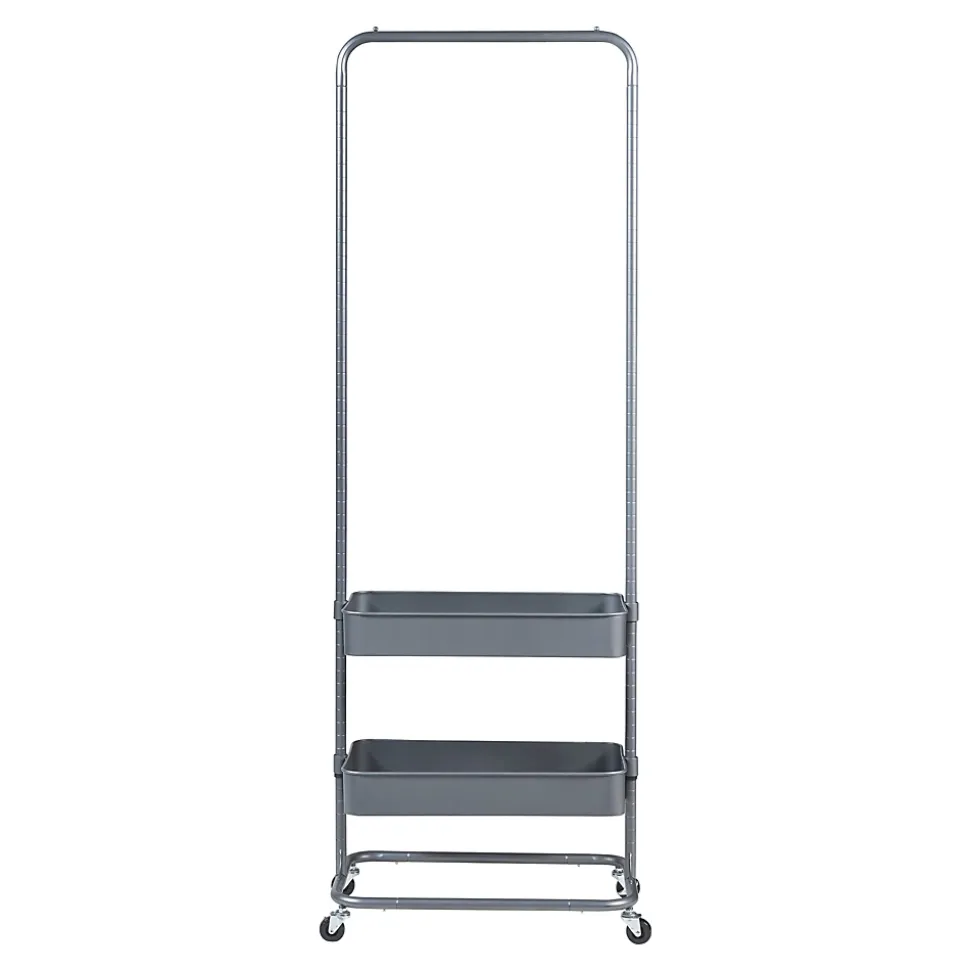 Portant à vêtements Kumad 175 x 58 x 36 cm gris foncé en.casa