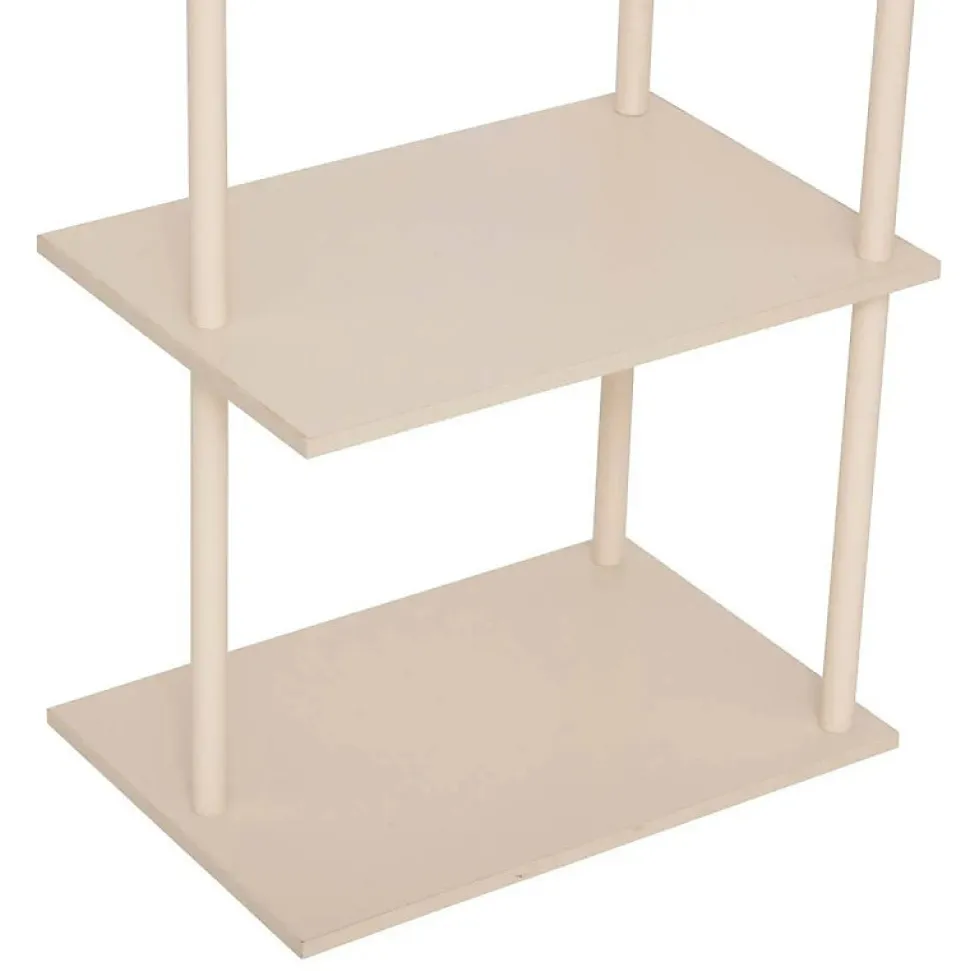 Portant à vêtements Liny 2 étagères argile - Argile- 5five
