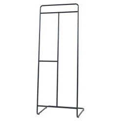 Portant à vêtements Sandviken acier 166 x 63 x 48 cm noir en.casa