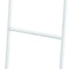 Portant à vêtements Sandviken acier 166 x 63 x 48 cm blanc en.casa