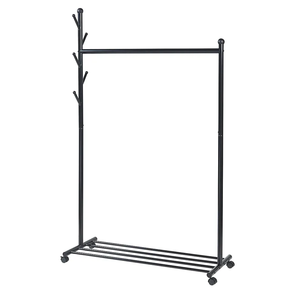 Portant à vêtements Snaasa 170 x 105 x 43 cm noir en.casa