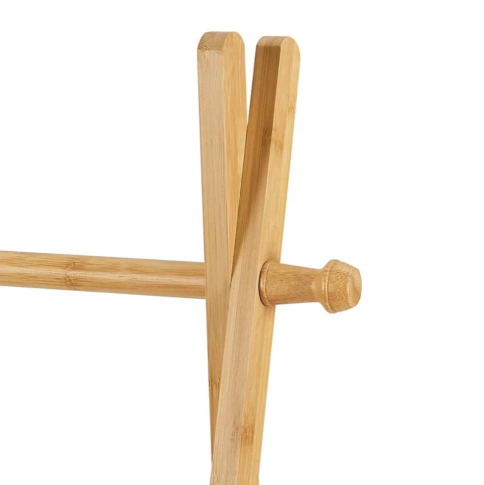 Portant à vêtements Sola pour enfant bambou en.casa