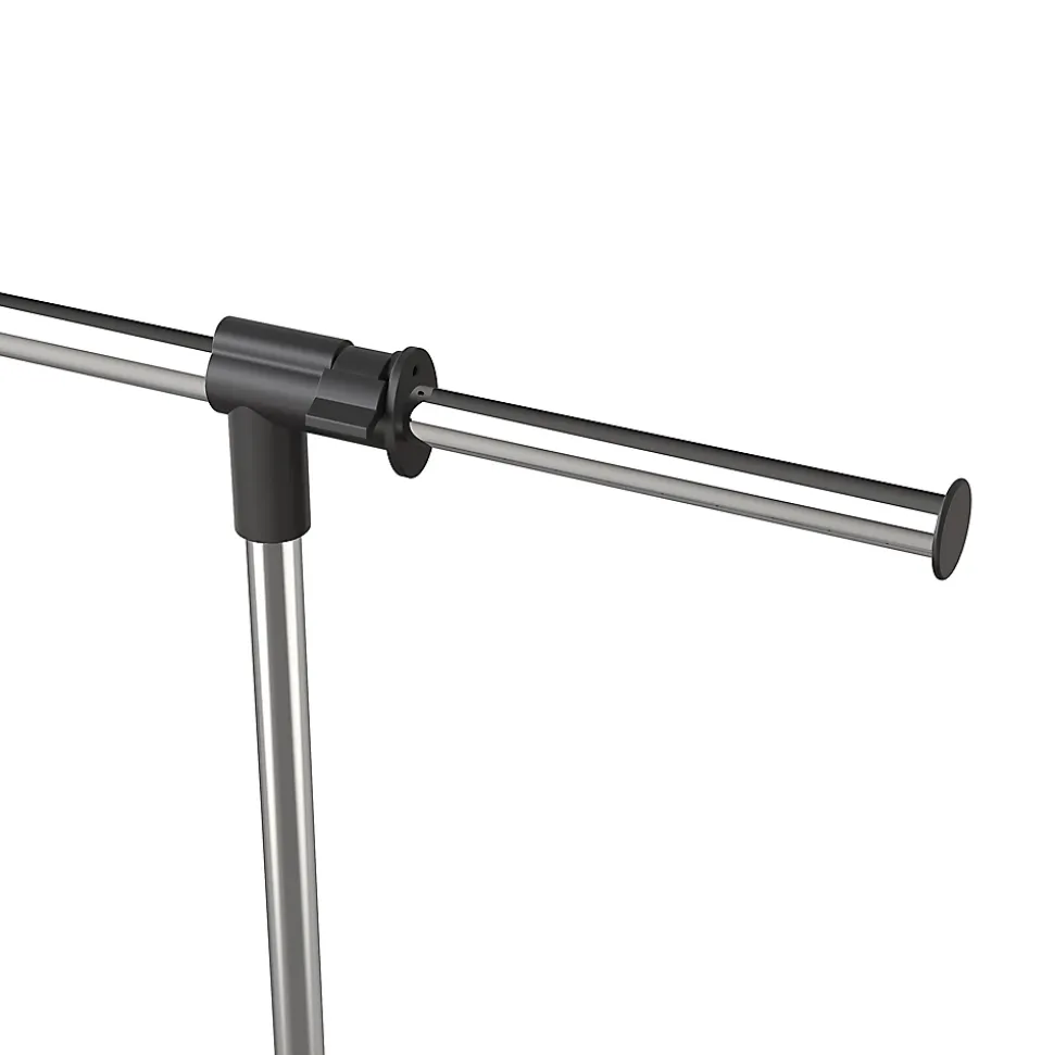 Portant simple avec étagère l. 141,5 x H. 167 cm