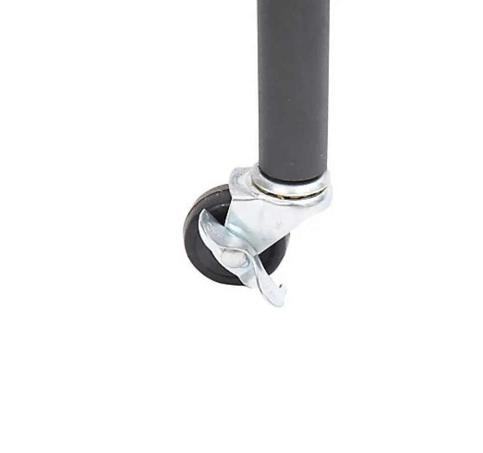 Portant tringle à vêtements acier charge max. 140 Kg dim. 120L x 60l x 170H cm noir