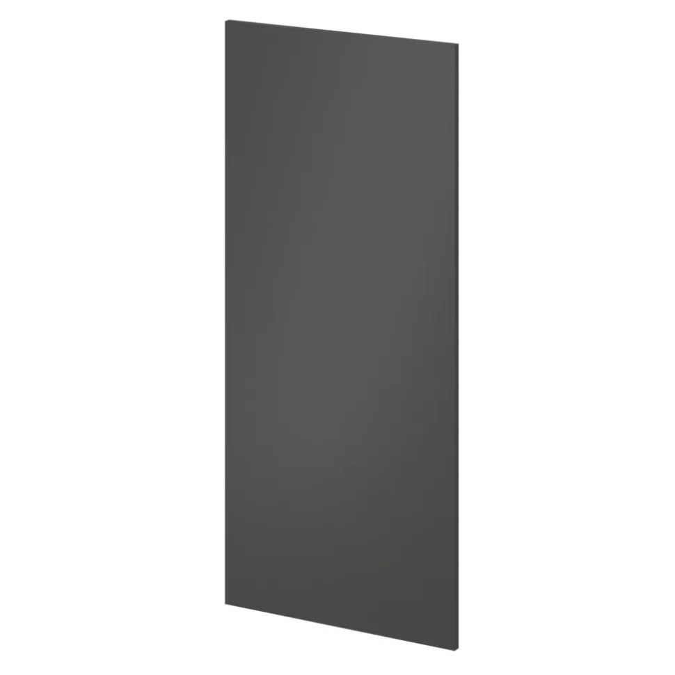Porte battante anthracite GoodHome Atomia H. 112,2 x L. 49,7 cm