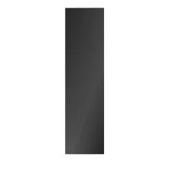 Porte battante anthracite brillant GoodHome Atomia H 187,2 x L. 49,7 cm