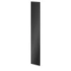 Porte battante anthracite brillant GoodHome Atomia H 224,7 x L. 37,2 cm