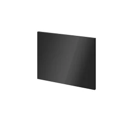 Porte battante anthracite brillant GoodHome Atomia H 37,2 x L. 49,7 cm