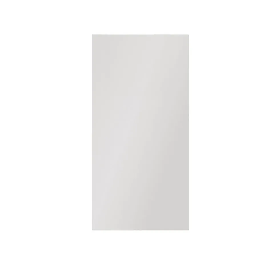 Porte battante blanche brillante GoodHome Atomia H 74,7 x L. 37,2 cm