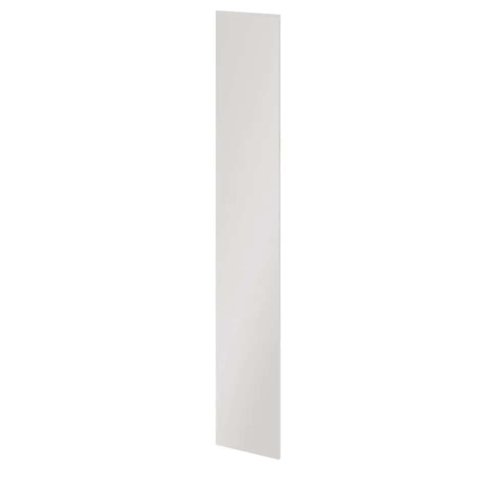 Porte battante blanche brillante GoodHome Atomia H. 224,7 x L. 37,2 cm