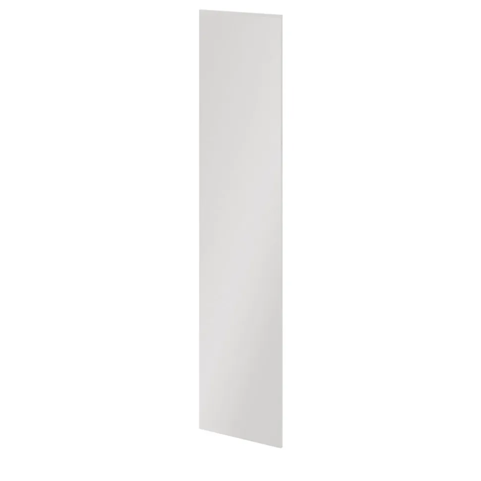 Porte battante blanche brillante GoodHome Atomia H. 224,7 x L. 49,7 cm