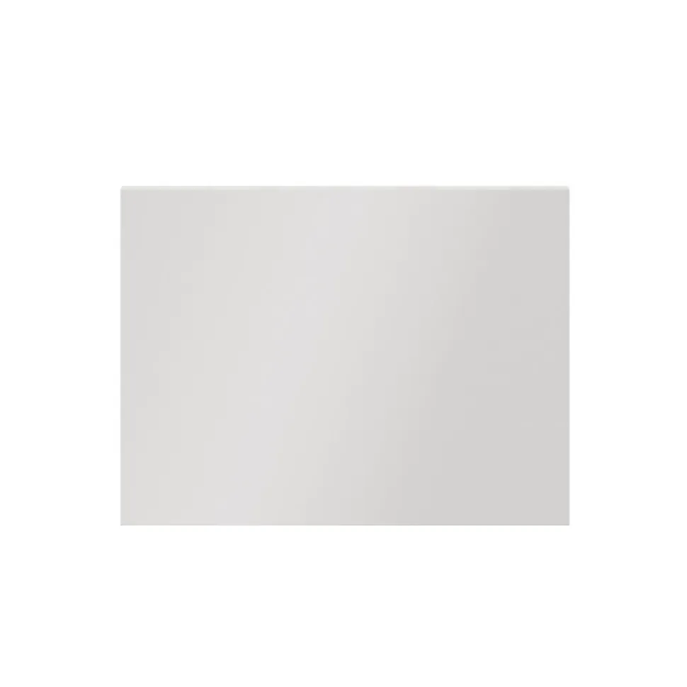 Porte battante blanche brillante GoodHome Atomia H 37,2 x L. 49,7 cm