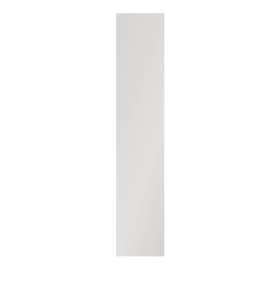 Porte battante blanche brillante GoodHome Atomia H. 187,2 x 37,2 cm