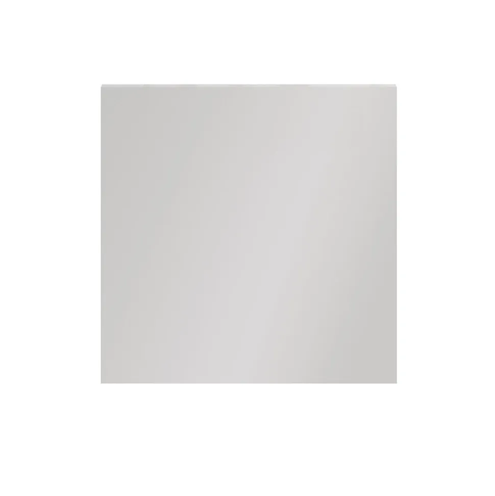 Porte battante blanche brillante GoodHome Atomia H 37,2 x L. 37,2 cm