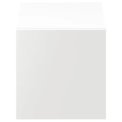 Porte battante blanche brillante GoodHome Atomia H 37,2 x L. 37,2 cm